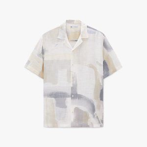ZARA WATERCOLOUR PRINT SHIRT MULTICOLOR SIZE S  | 5630/178/802